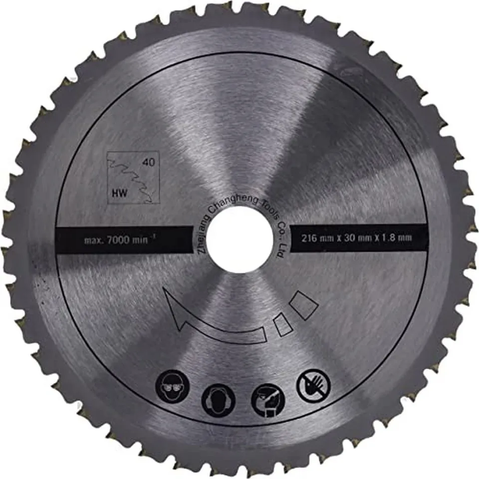 Scheppach MITAS Series 7901200703 lame de scie 216 mm 40 dents