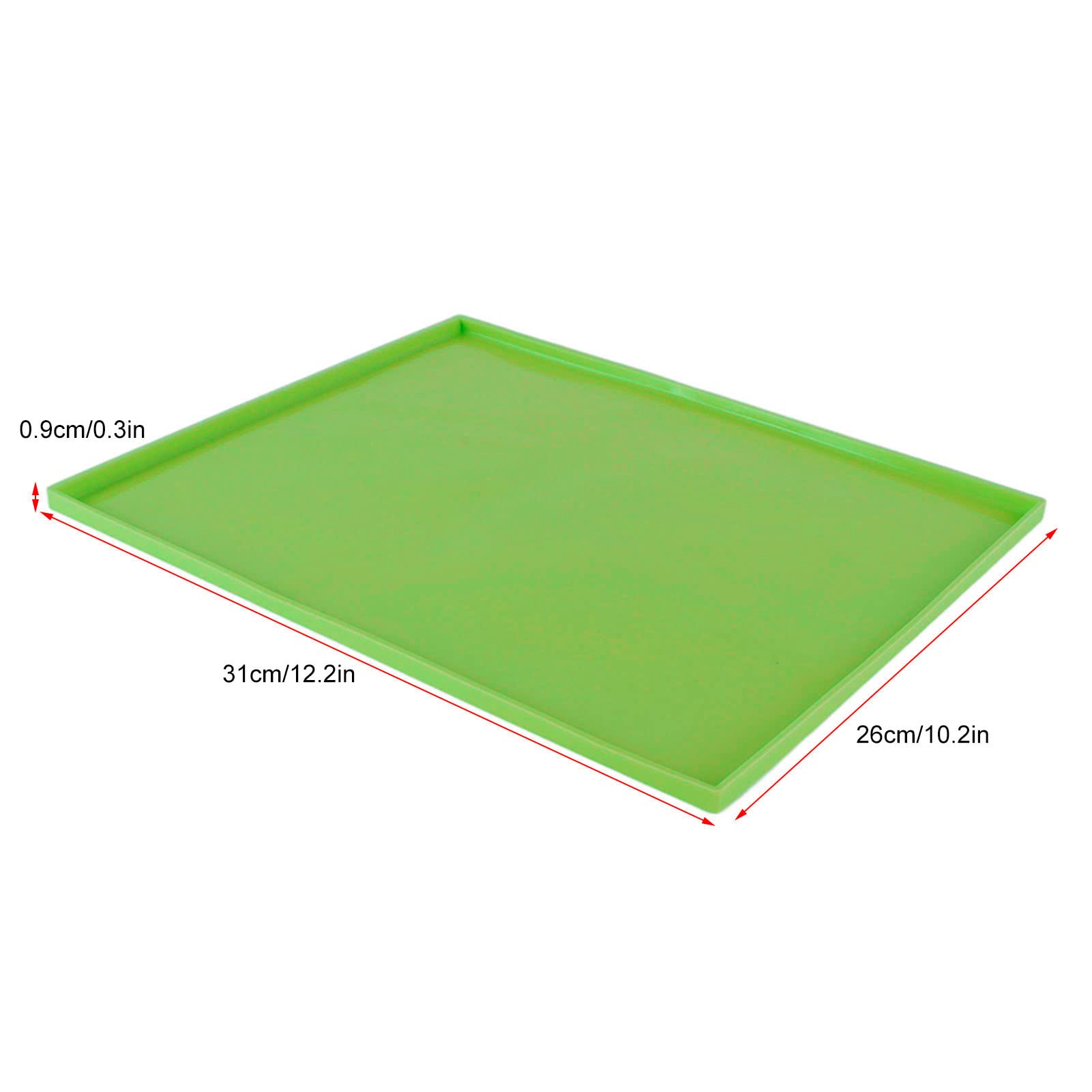 Omabeta Kitchen Appliances feuilles de déshydrateur silicone 4 pièces orange et vert sans BPA