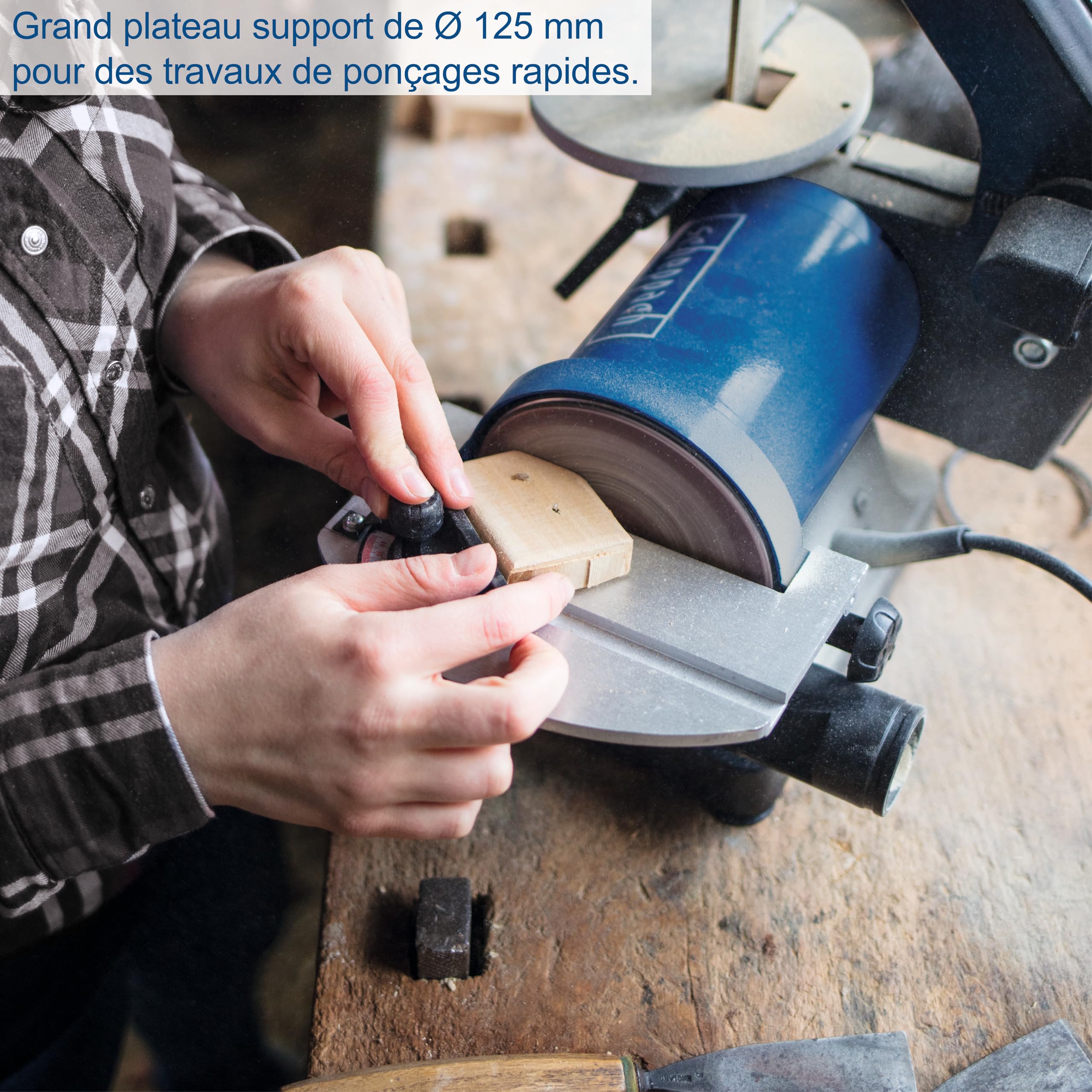 Scheppach BS Series BTS700 ponceuse à bande et à disque 250 W