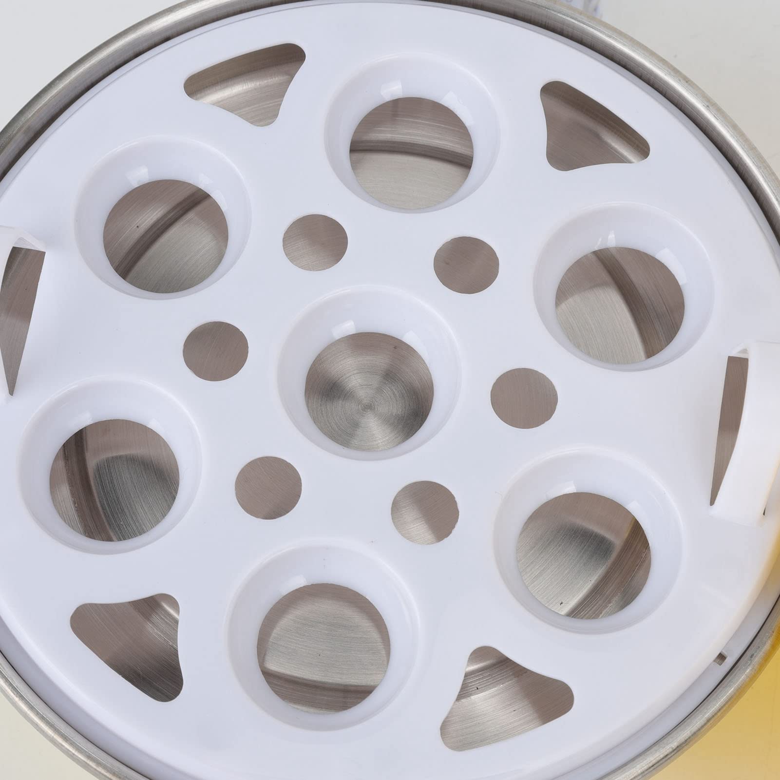 Omabeta Kitchen Appliances cuiseur à œufs électrique 7 œufs poule avec verre doseur