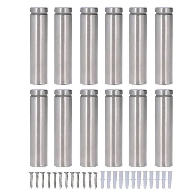 Omabeta Fasteners, Screws & Springs entretoise pour panneau 19 × 80 mm, lot de 12 en inox