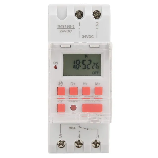 Omabeta Electrical Components & Wiring minuterie programmable 24 V rail DIN