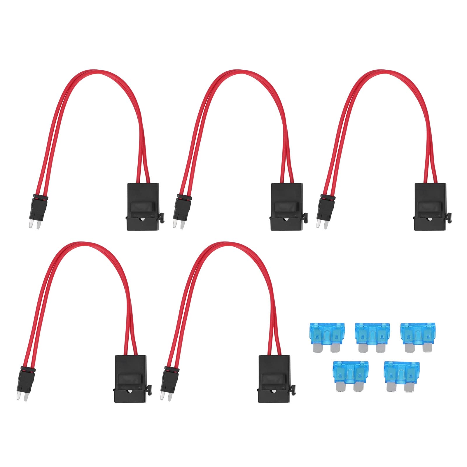 Omabeta Automotive Accessories Connecteur porte-fusible ACK S 10,9 mm 5 pièces 16 AWG