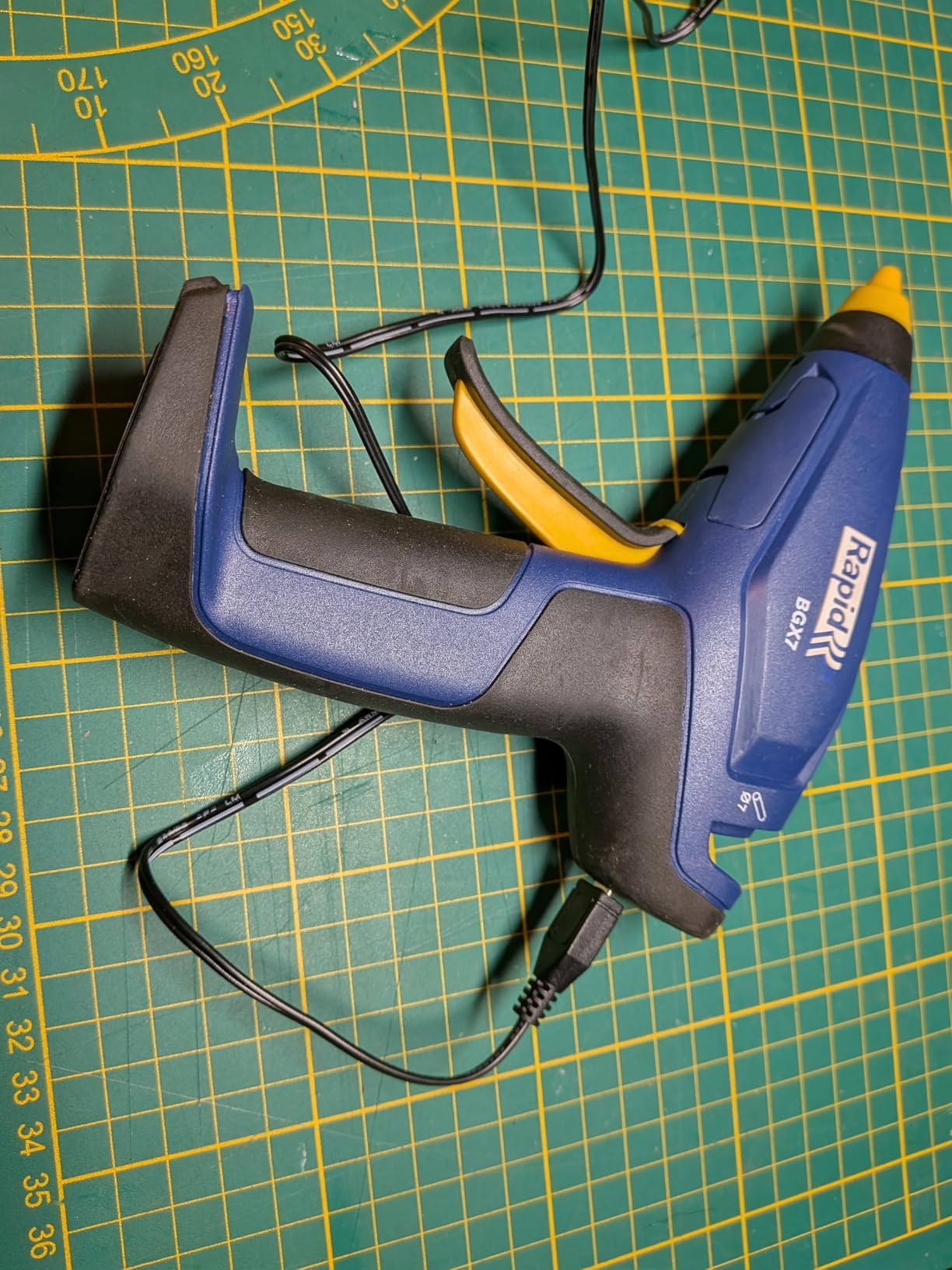 Rapid’os 16 Collage BGX7 pistolet à colle sans fil 7 mm Blister, boîte FSC
