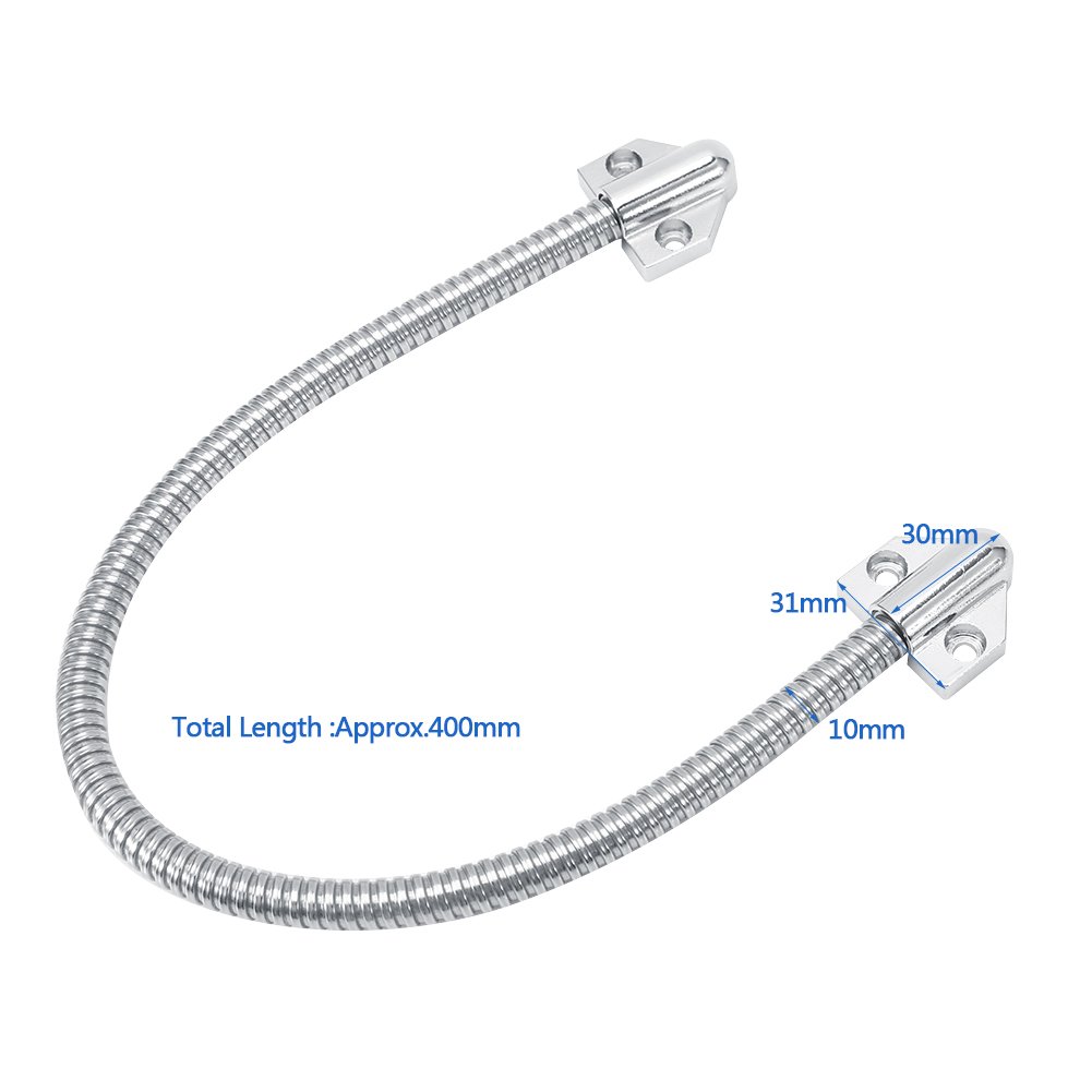 Omabeta Tools & Workshop Equipment passe-câble de porte métallique flexible anti-corrosion