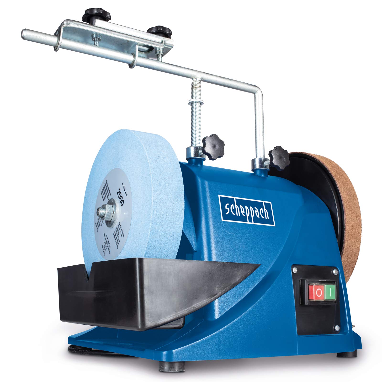 Scheppach BSM Series TIGER2000S affûteuse à eau avec dispositif 70, moteur 120 W