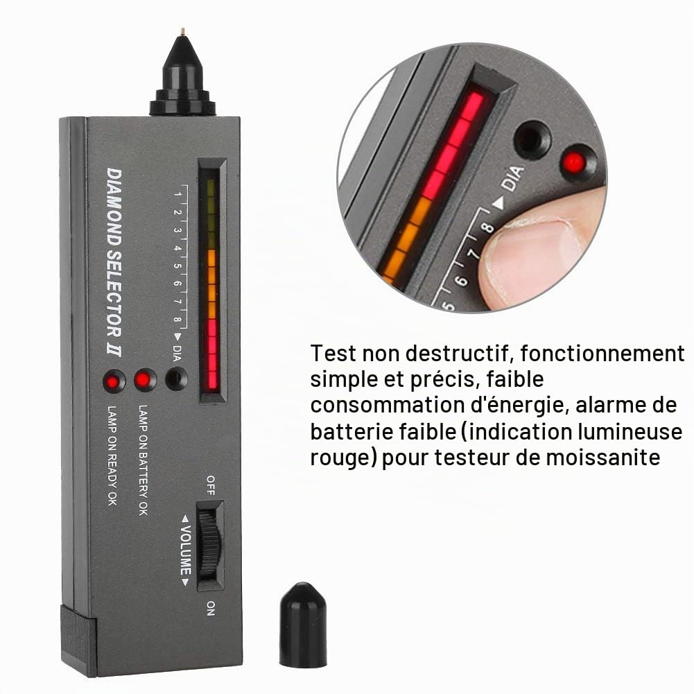 Omabeta Electrical Components & Wiring testeur diamant et or portable indicateur vert