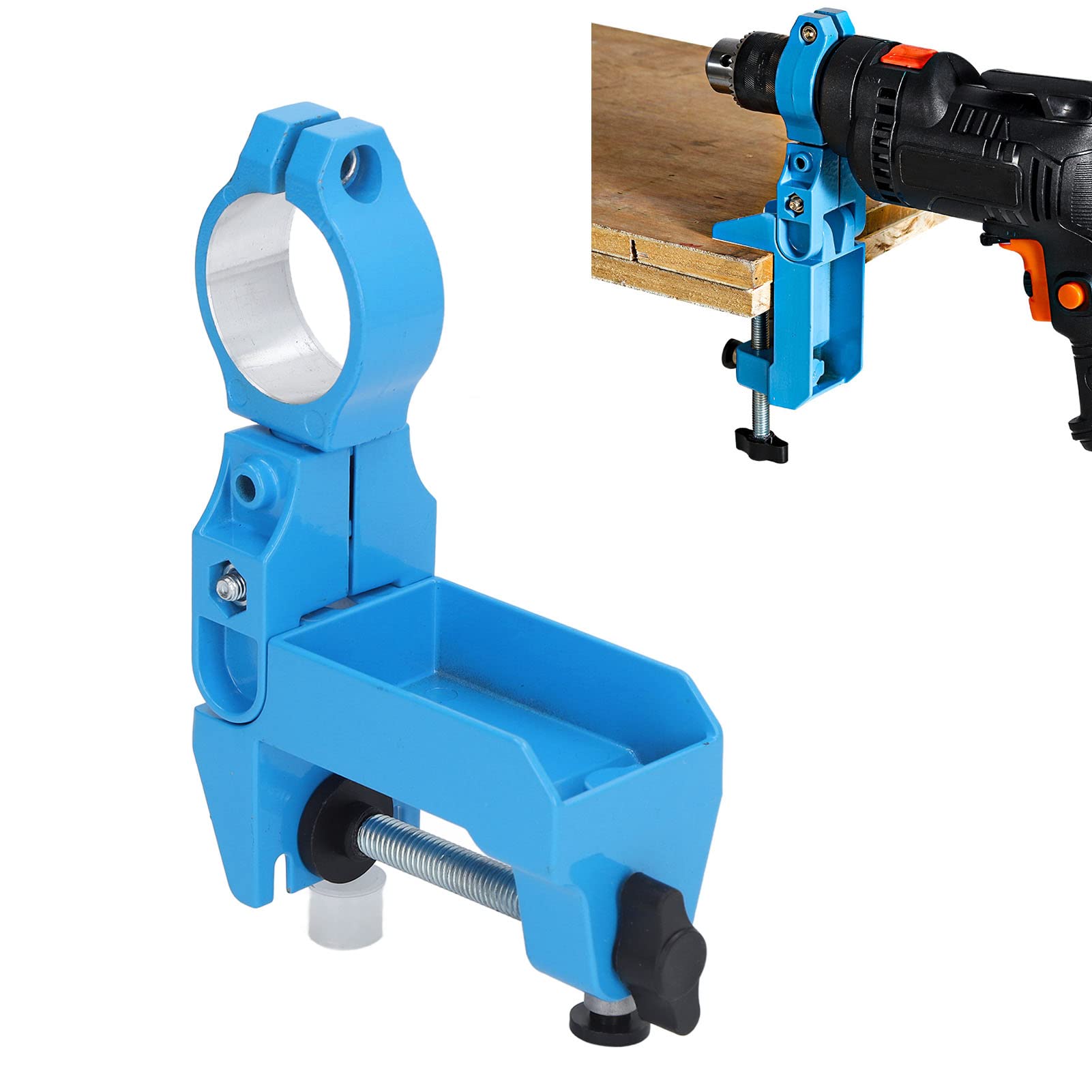 Omabeta Tools & Workshop Equipment Support de perceuse électrique rotatif, pince réglable