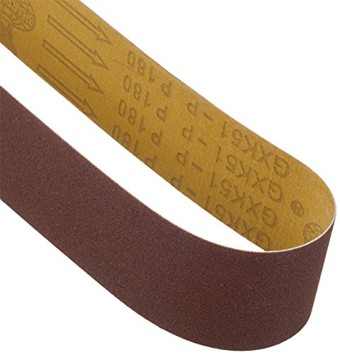 Scheppach BSM Series bandes de ponçage BGS700 686 × 50 mm, 9 pièces, grains assortis