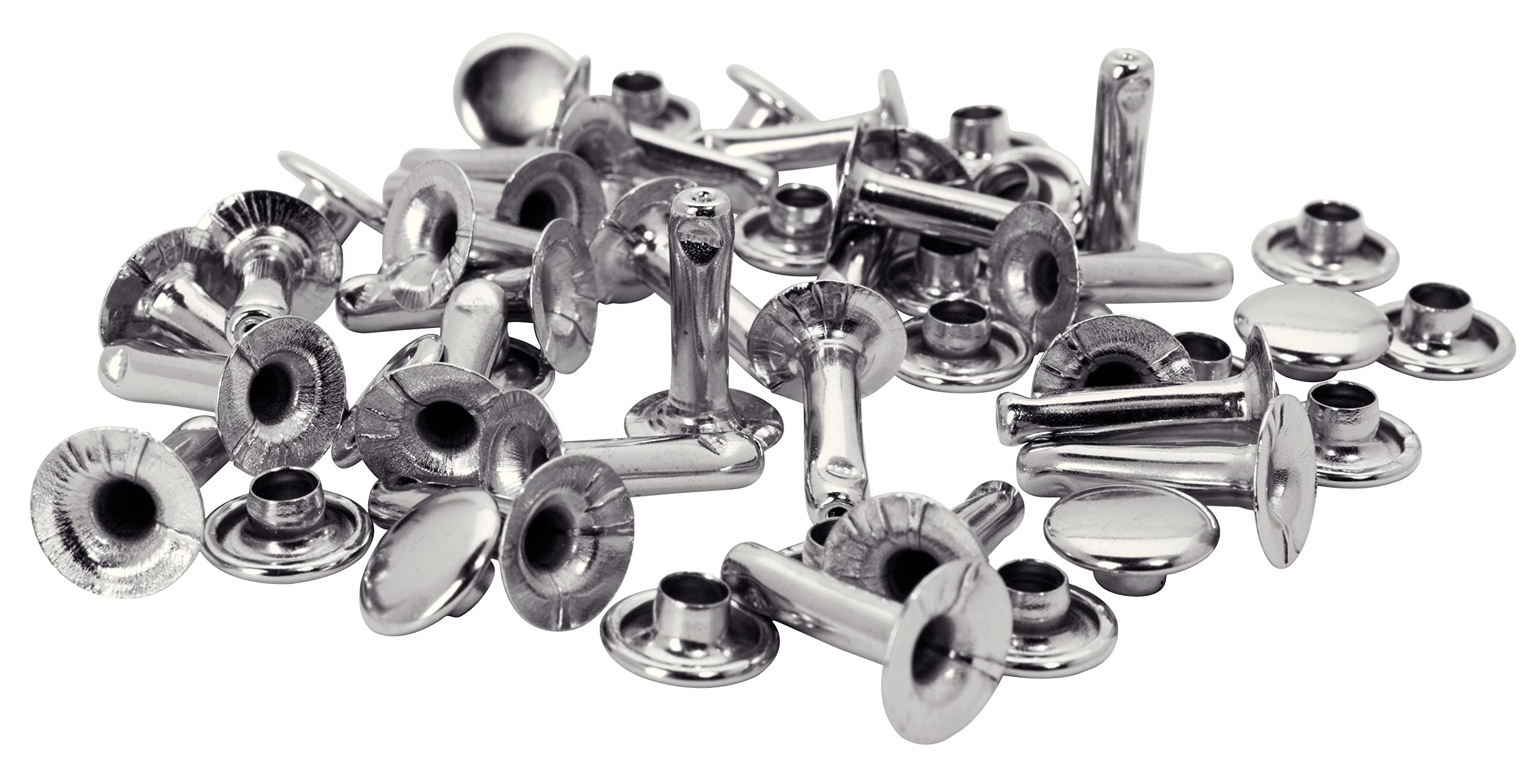 Rapid’os 16 Rivetage 5000416 rivets tubulaires 9 × 3 × 13 mm 25 pièces acier