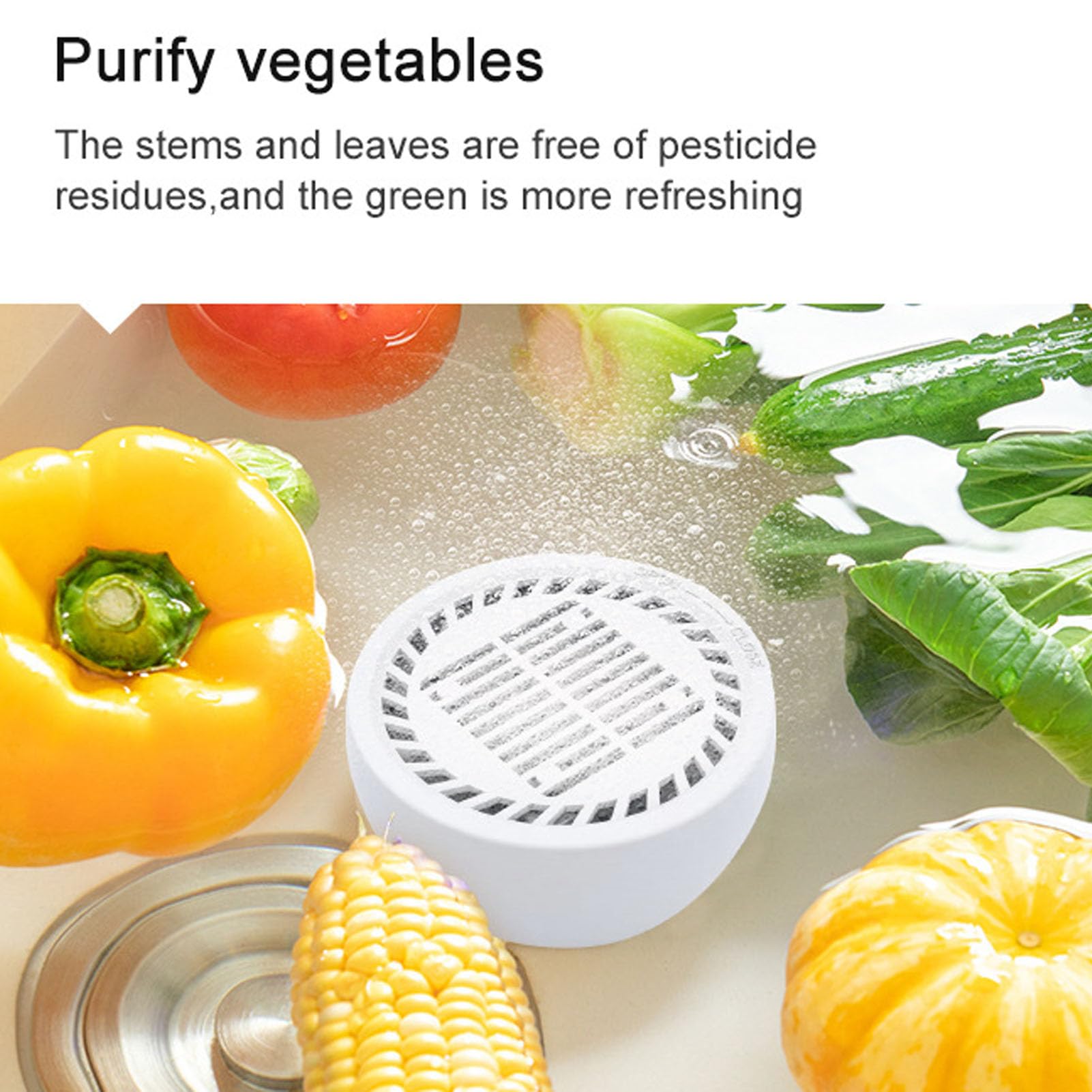 Omabeta Kitchen Appliances machine à laver fruits légumes IPX7 rechargeable USB-C
