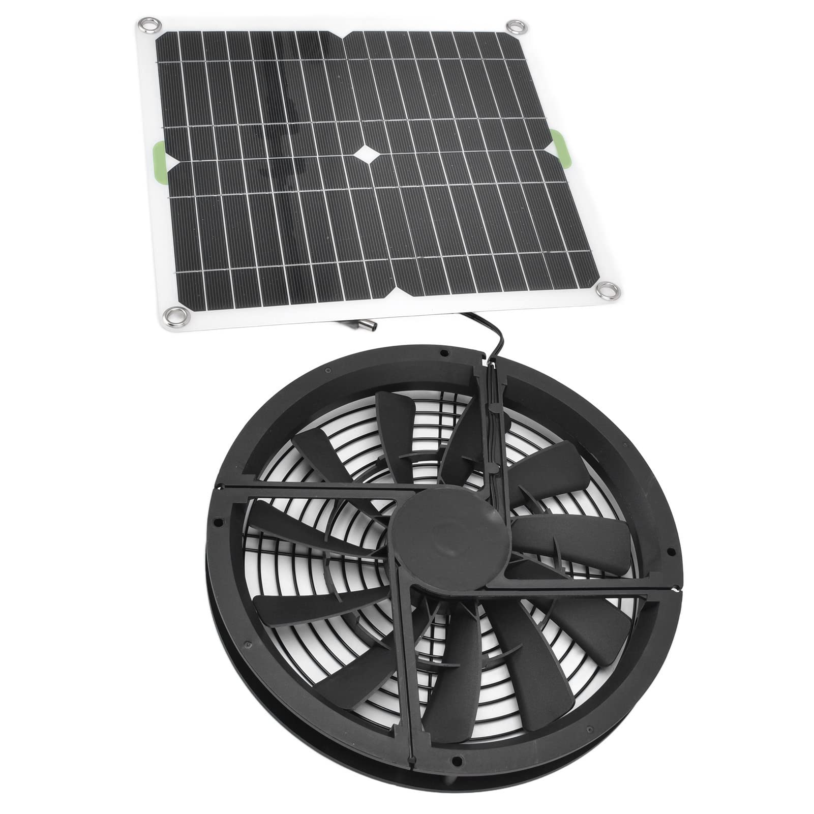 Omabeta Garden Machinery & Agricultural Equipment ventilateur solaire 25,4 cm 100 W étanche