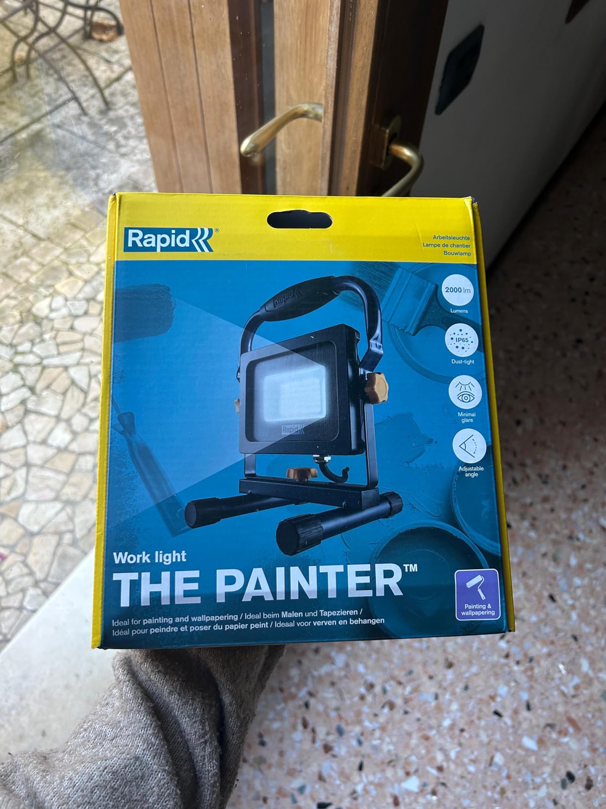 Rapid’os 16 Lampes de Chantier The Painter projecteur LED 2000 lumens IP65