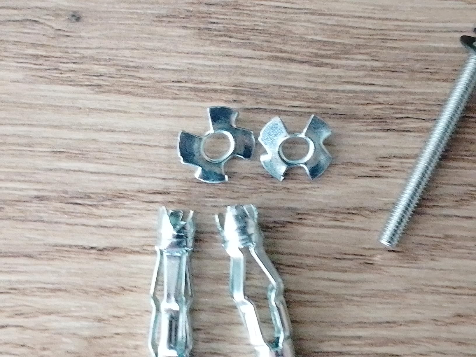 AKKTOL Hollow Wall Anchor Setting Tools pince à chevilles Molly bleue 40 pièces