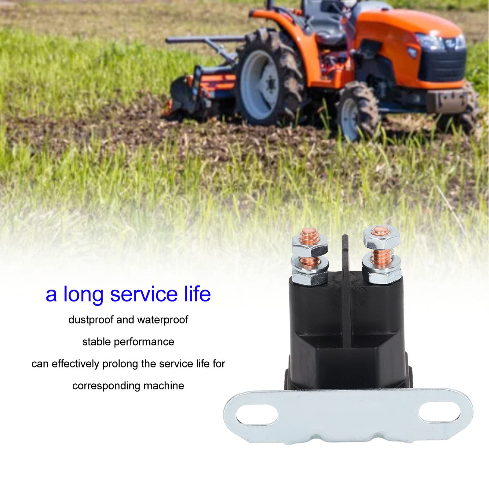 Omabeta Garden Machinery & Agricultural Equipment solénoïde de démarreur 12 V pour tracteur de pelouse MTD