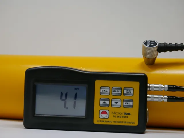 Micronics Thickness Gauges 8812 jauge d’épaisseur avec fonction vitesse du son