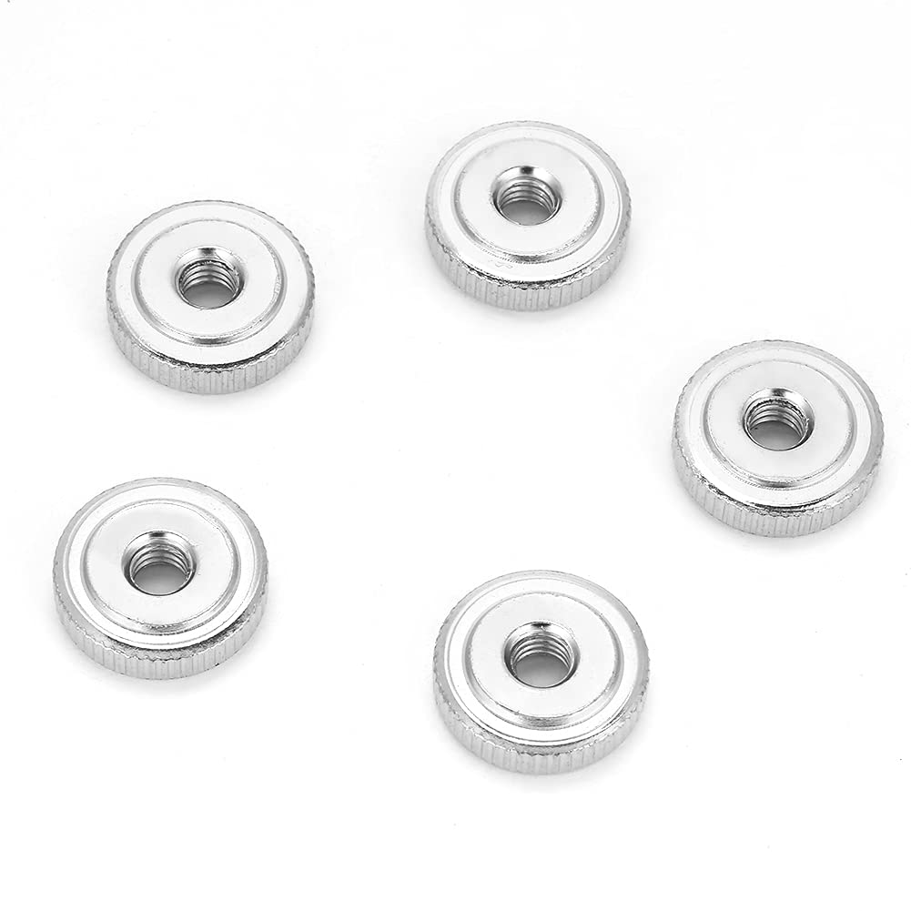Omabeta Fasteners, Screws & Springs écrou moleté acier carbone M6 10 pièces
