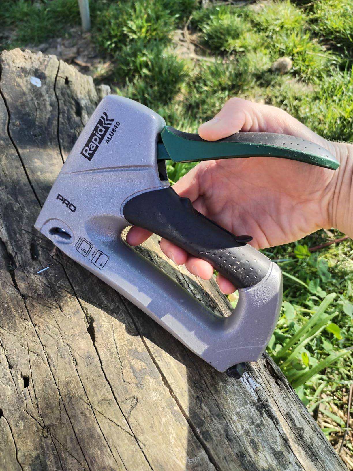 Rapid Agrafage PRO ALU840 agrafeuse-cloueuse n°140 et n°8