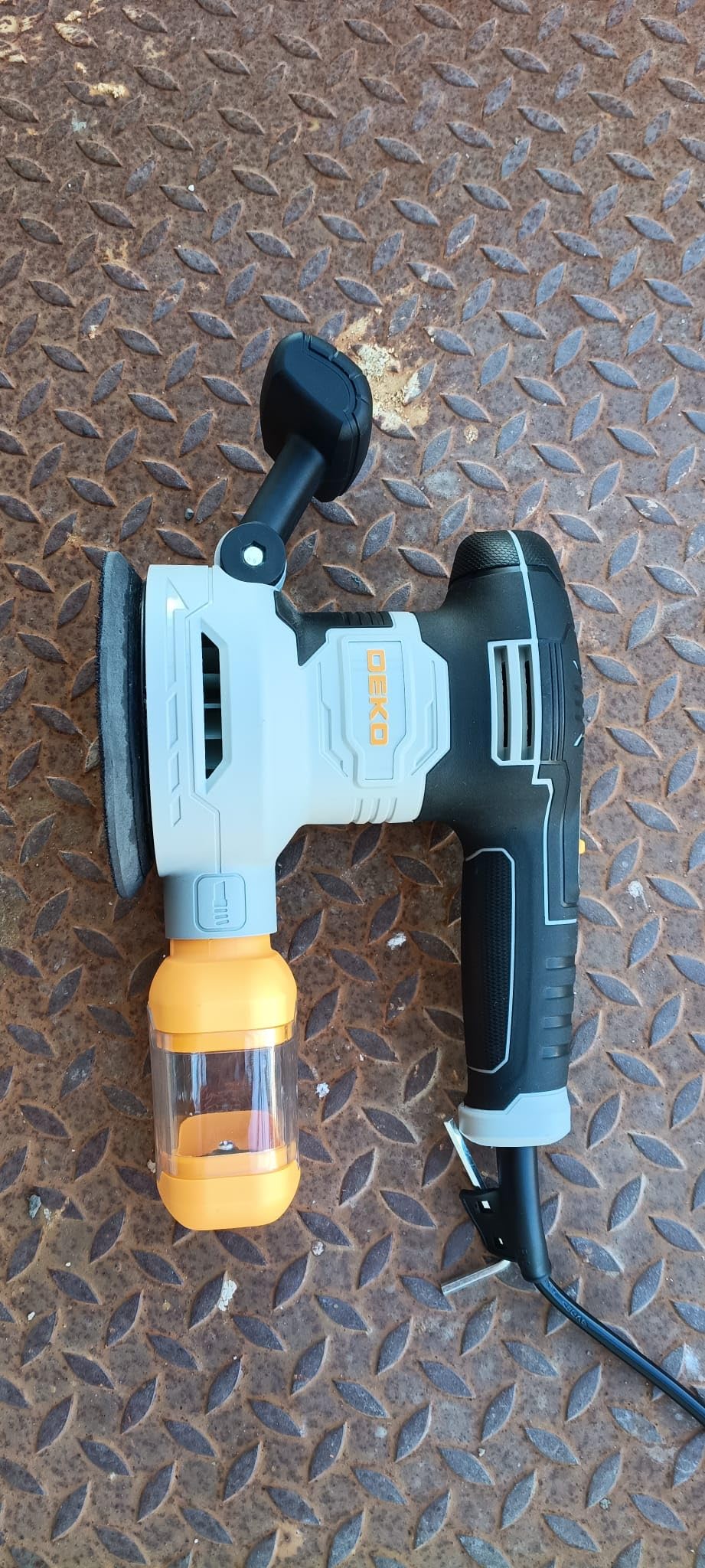 DEKOPRO POWER TOOLS ponceuse excentrique 450 W 125 mm avec variateur