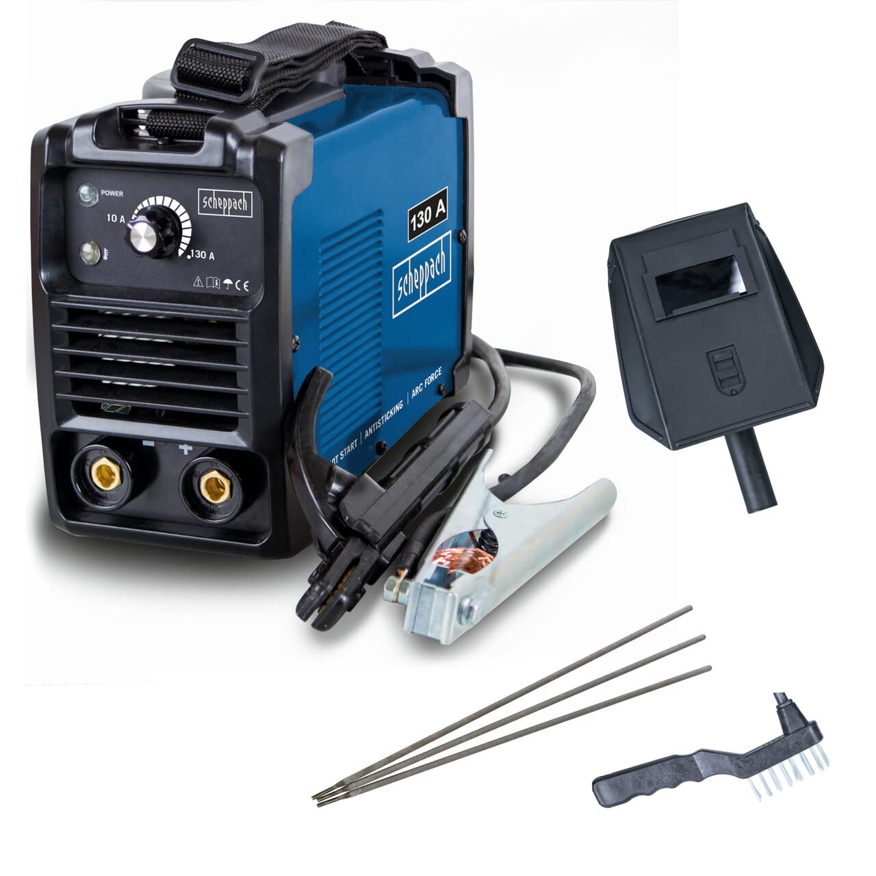 Scheppach ST Series WSE1000 poste à souder inverter 230 V 10–130 A