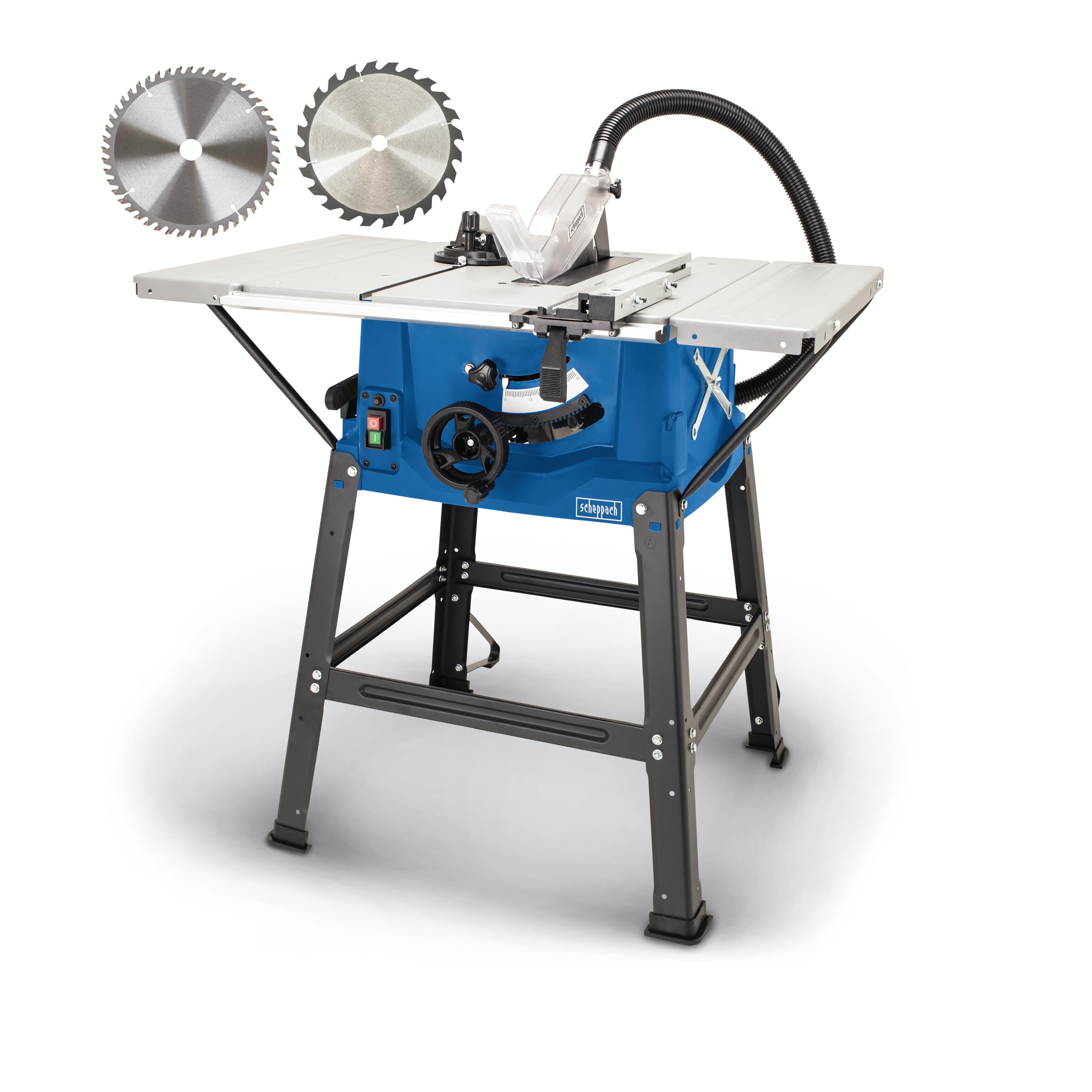 Scheppach HS Series HS100S scie sur table 2000 W lame 250 mm avec aspiration