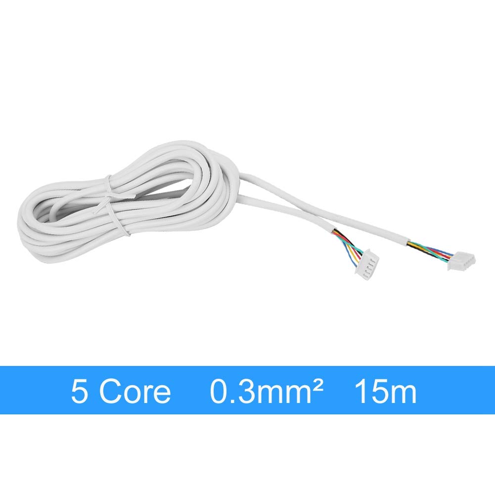 Omabeta Electrical Components & Wiring câble de sonnette 5 fils 15 m cuivre