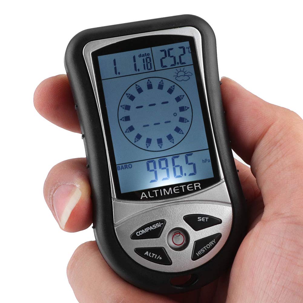 Omabeta Toys & Games Boussole LCD 8 en 1 portable