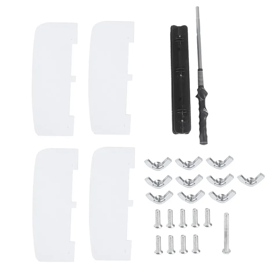 Omabeta Toys & Games Entraîneur de swing à résistance au vent blanc 26 cm, prise antidérapante