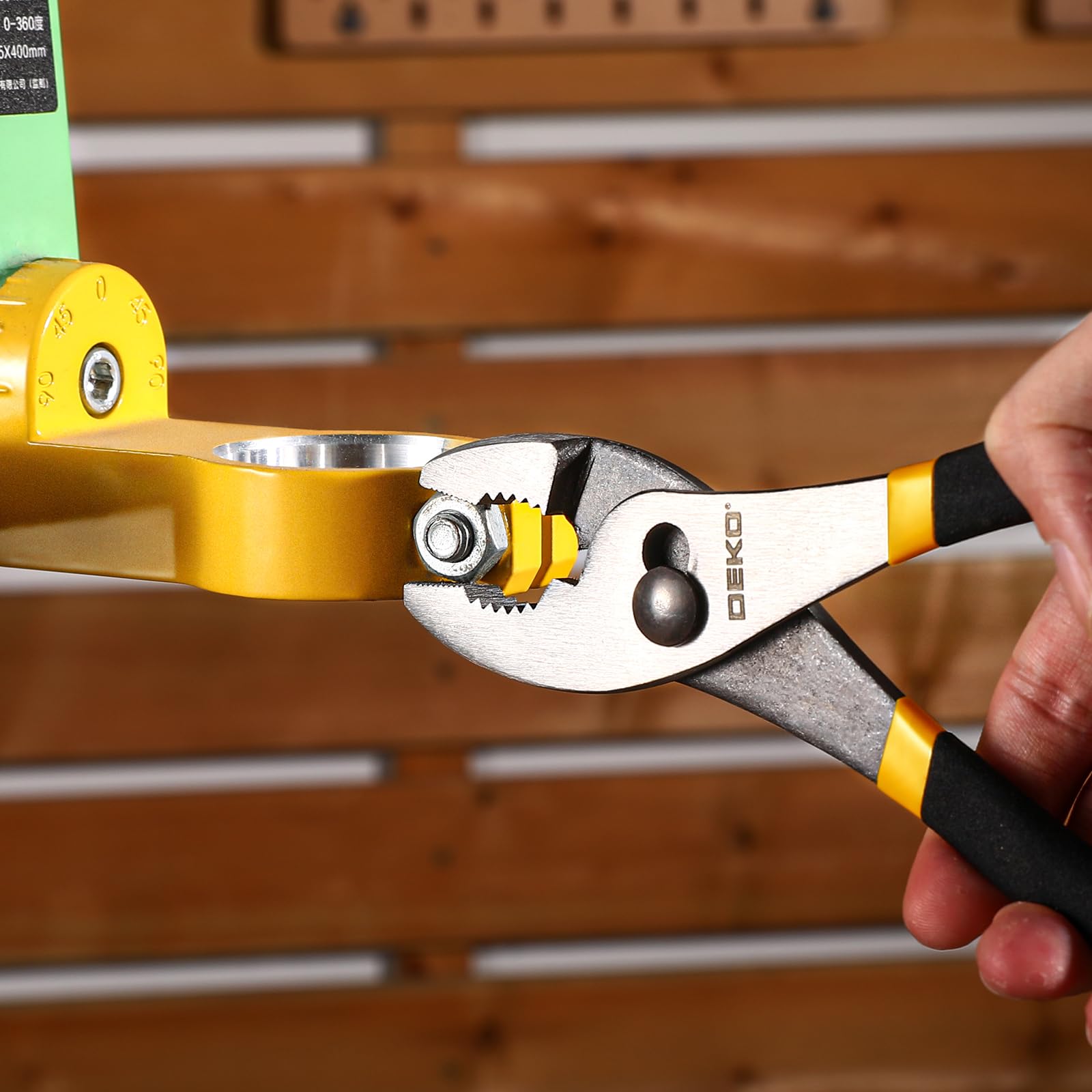 DEKOPRO TOOL KIT pince à joint coulissant 20,3 cm, poignée caoutchouc antirouille