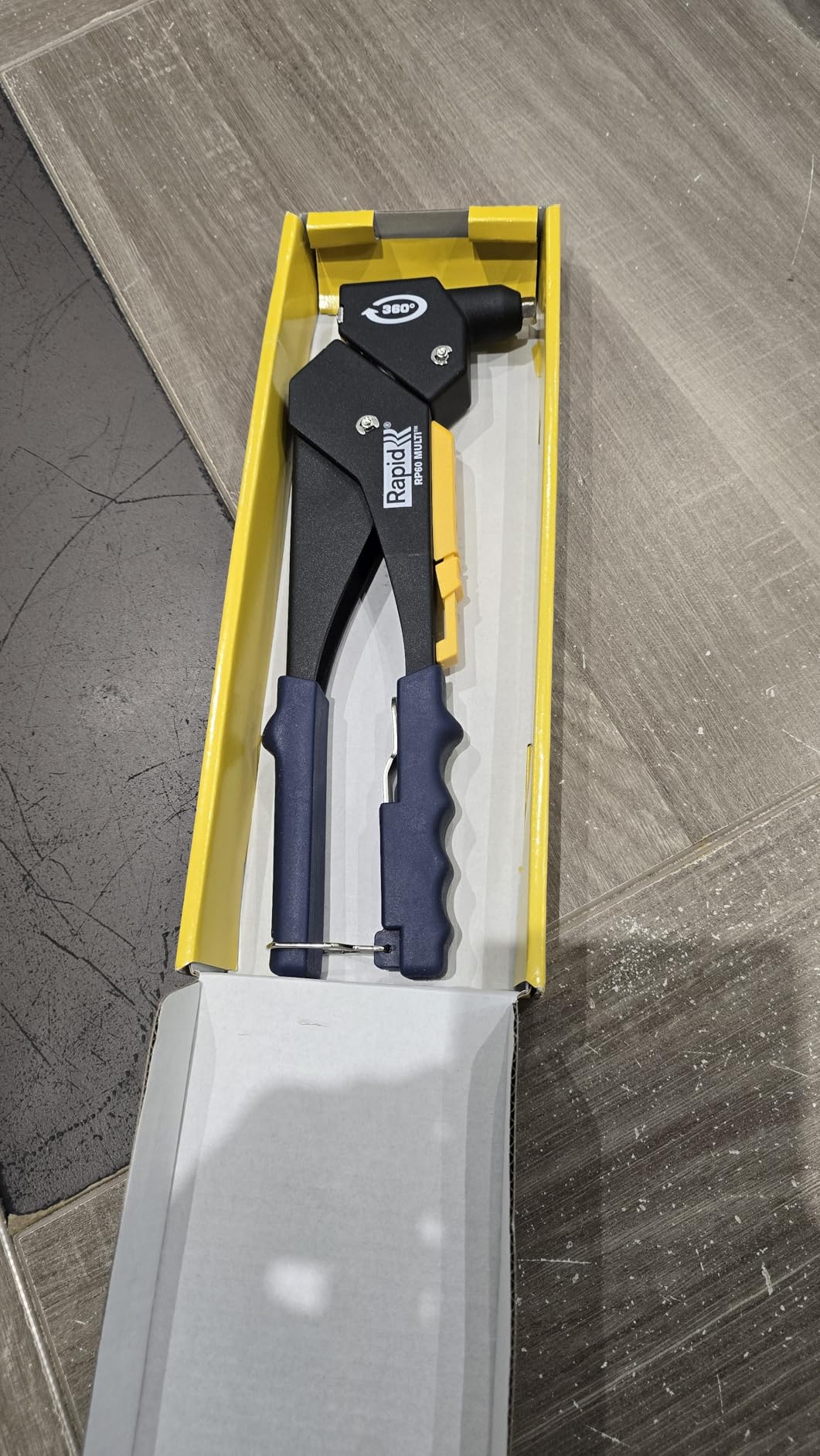 Rapid’os 16 Rivetage RP60 Multi pince à riveter tête pivotante