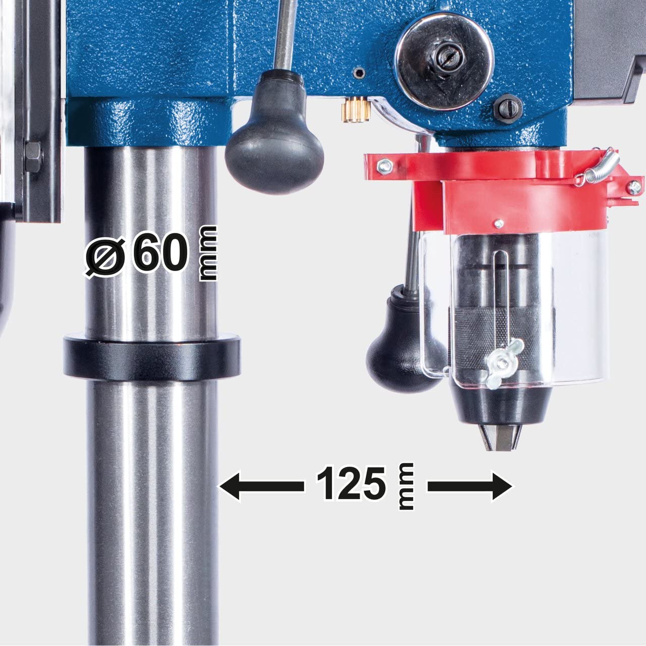 Scheppach ST Series DP19Vario perceuse à colonne 550 W avec laser