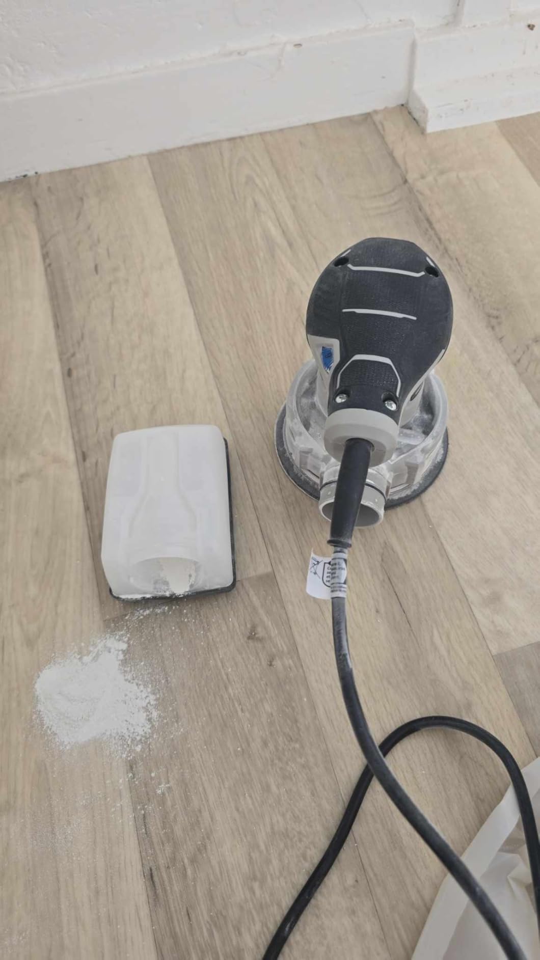 DEKOPRO POWER TOOLS Ponceuse excentrique 300 W 125 mm avec bac à poussière