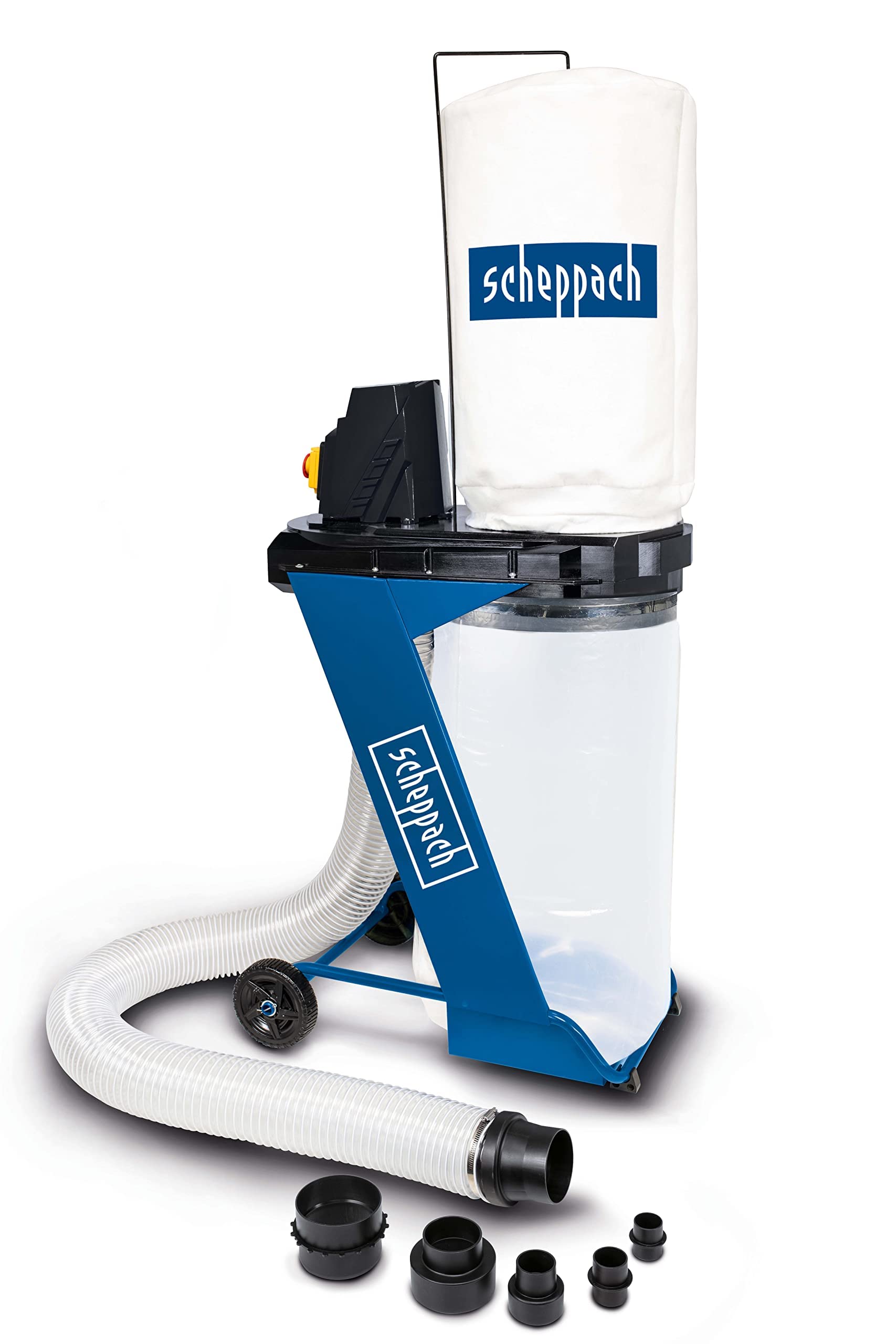 Scheppach ST Series HD12 aspirateur à copeaux 75 L avec adaptateurs