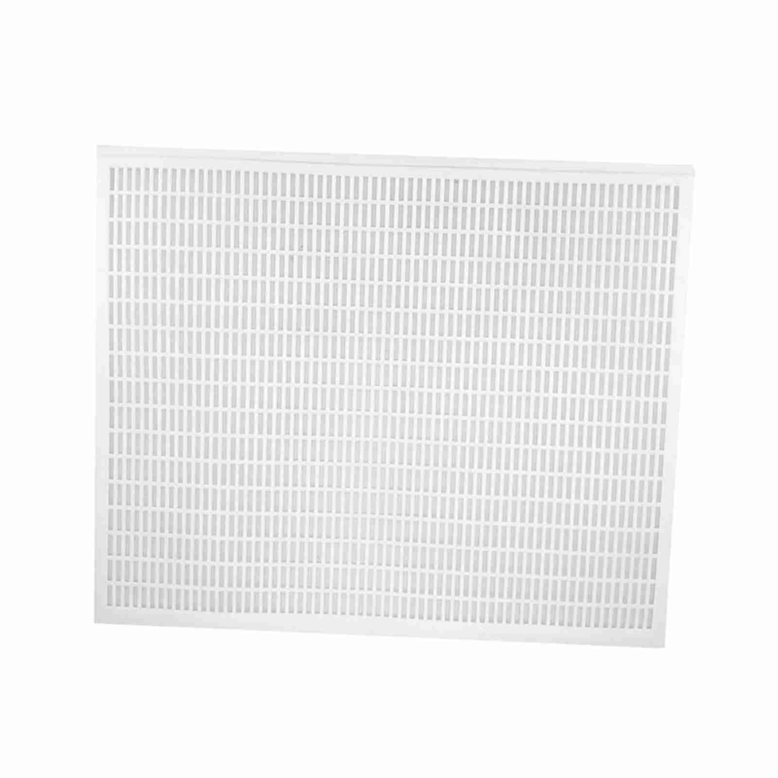 Omabeta Garden Machinery & Agricultural Equipment grille à reine 10 cadres 51 × 41 cm blanche en plastique