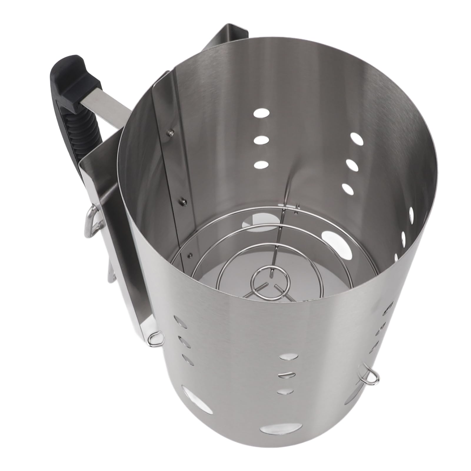Omabeta Kitchen Appliances starter de cheminée à charbon barbecue inox 27,3 cm