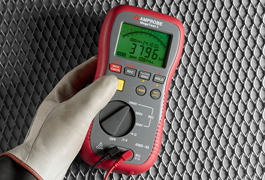 Amprobe Power Quality, Ground Resistance & Insulation Testers AMB-45 testeur d’isolement