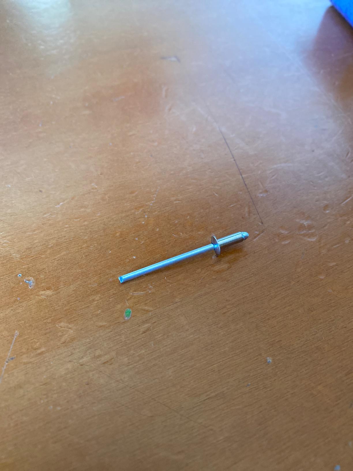 Rapid’os 16 Rivetage Rivets acier inoxydable Ø4,8 x 10 mm, 50 pièces avec foret