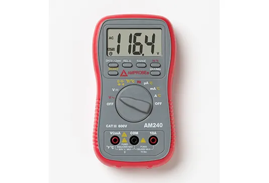 Amprobe Multimeters AM-240 multimètre température 600 V