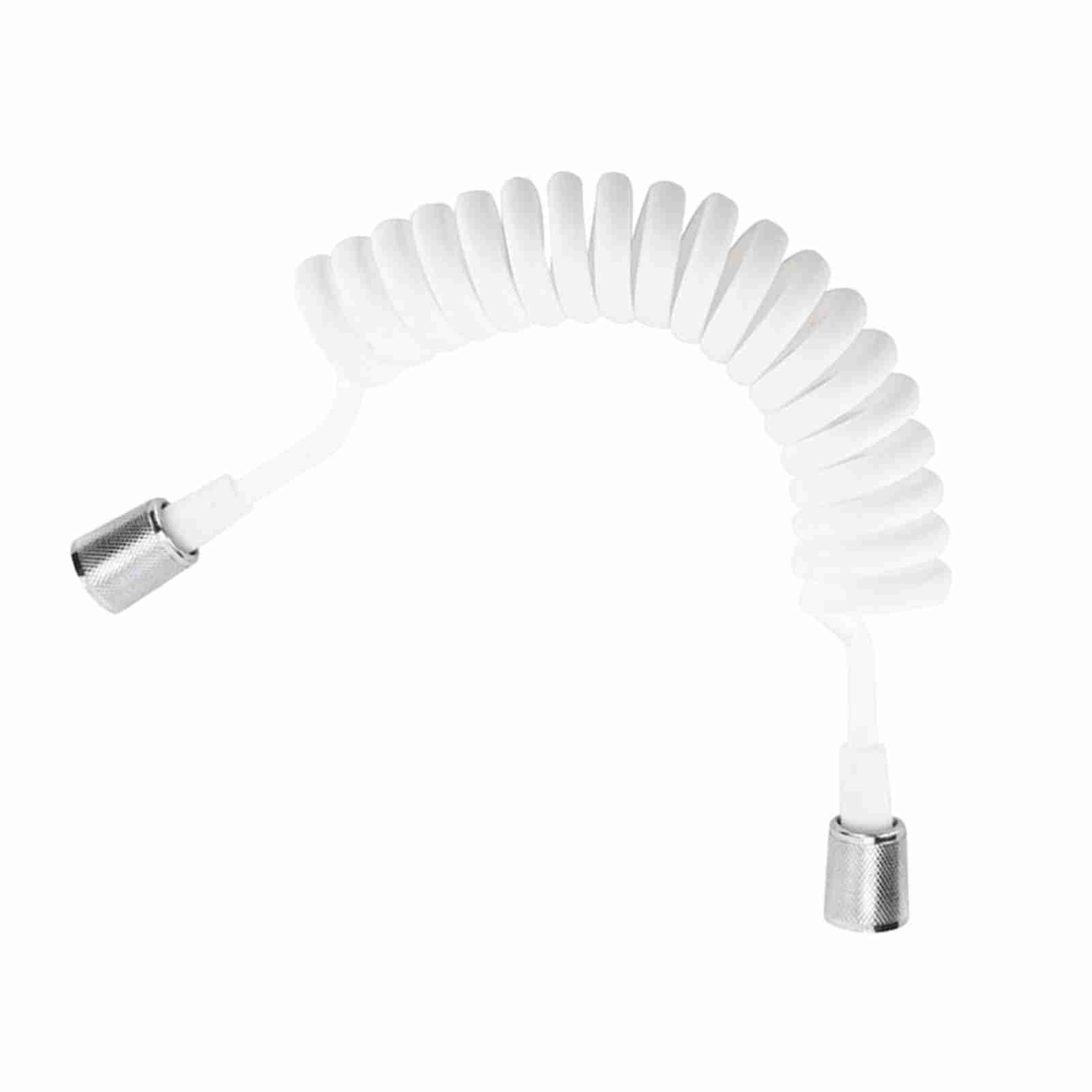 Omabeta Home Décor & Bathroom Décor Flexible de douche 2 m blanc G1/2
