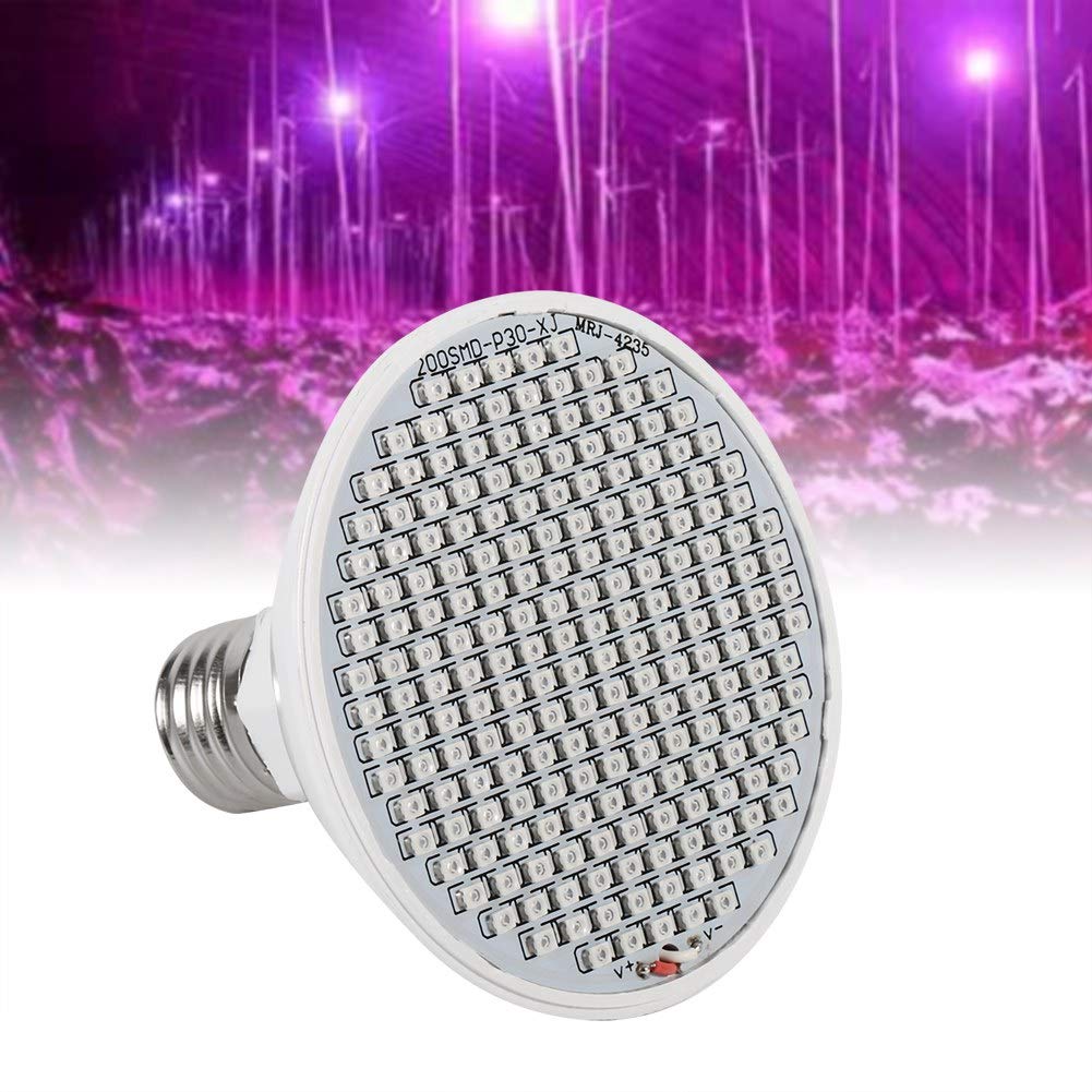 Omabeta Garden Machinery & Agricultural Equipment 24W 200-LED lampe horticole E27 spectre complet