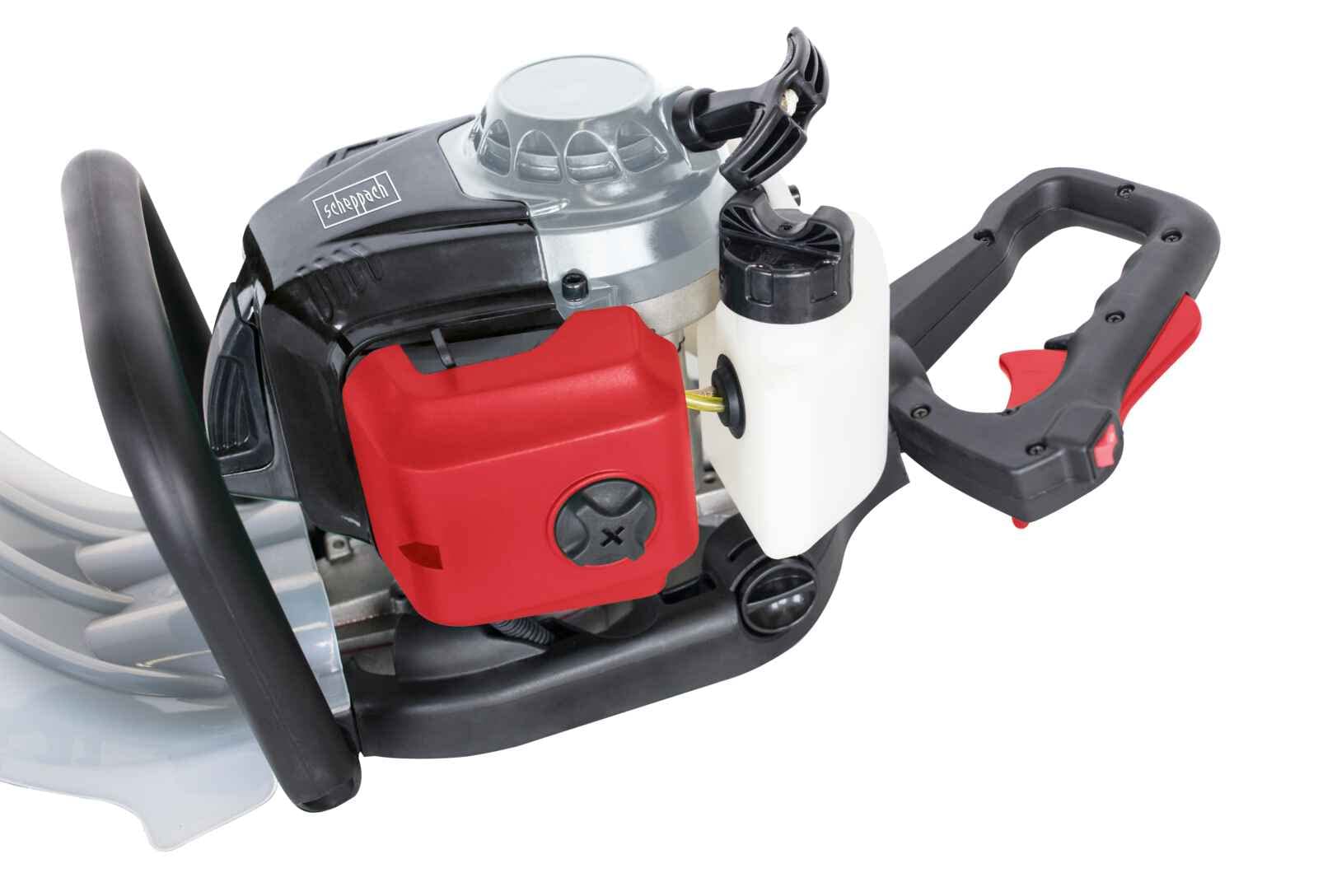 Scheppach TKG Series HTH250/240P taille-haie thermique 600 mm, lame double action