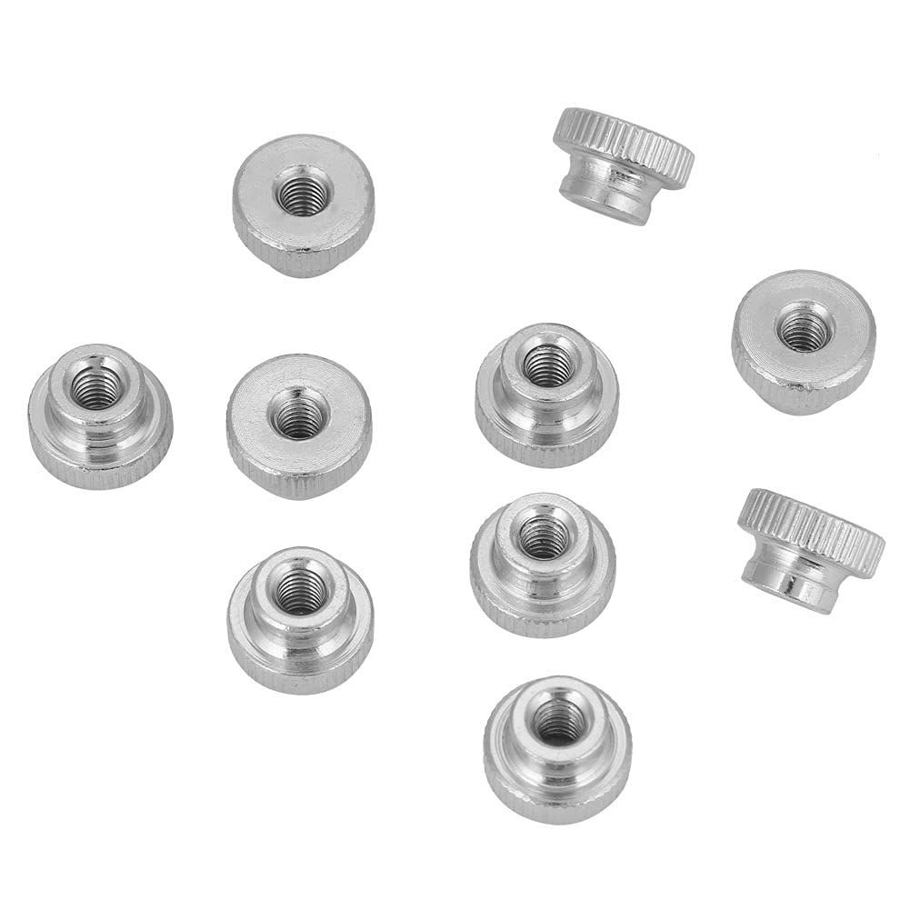 Omabeta Fasteners, Screws & Springs GB806 écrou moleté haut M3 10 pièces acier