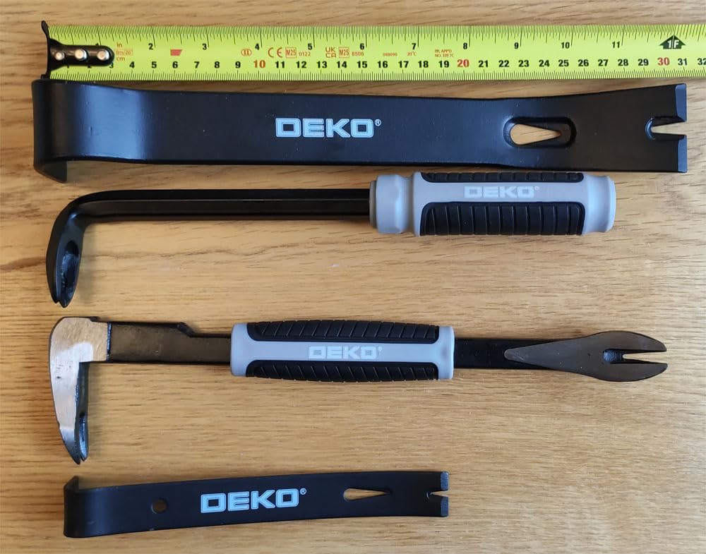 DEKOPRO TOOL KIT Pieds-de-biche Lot de 4 acier