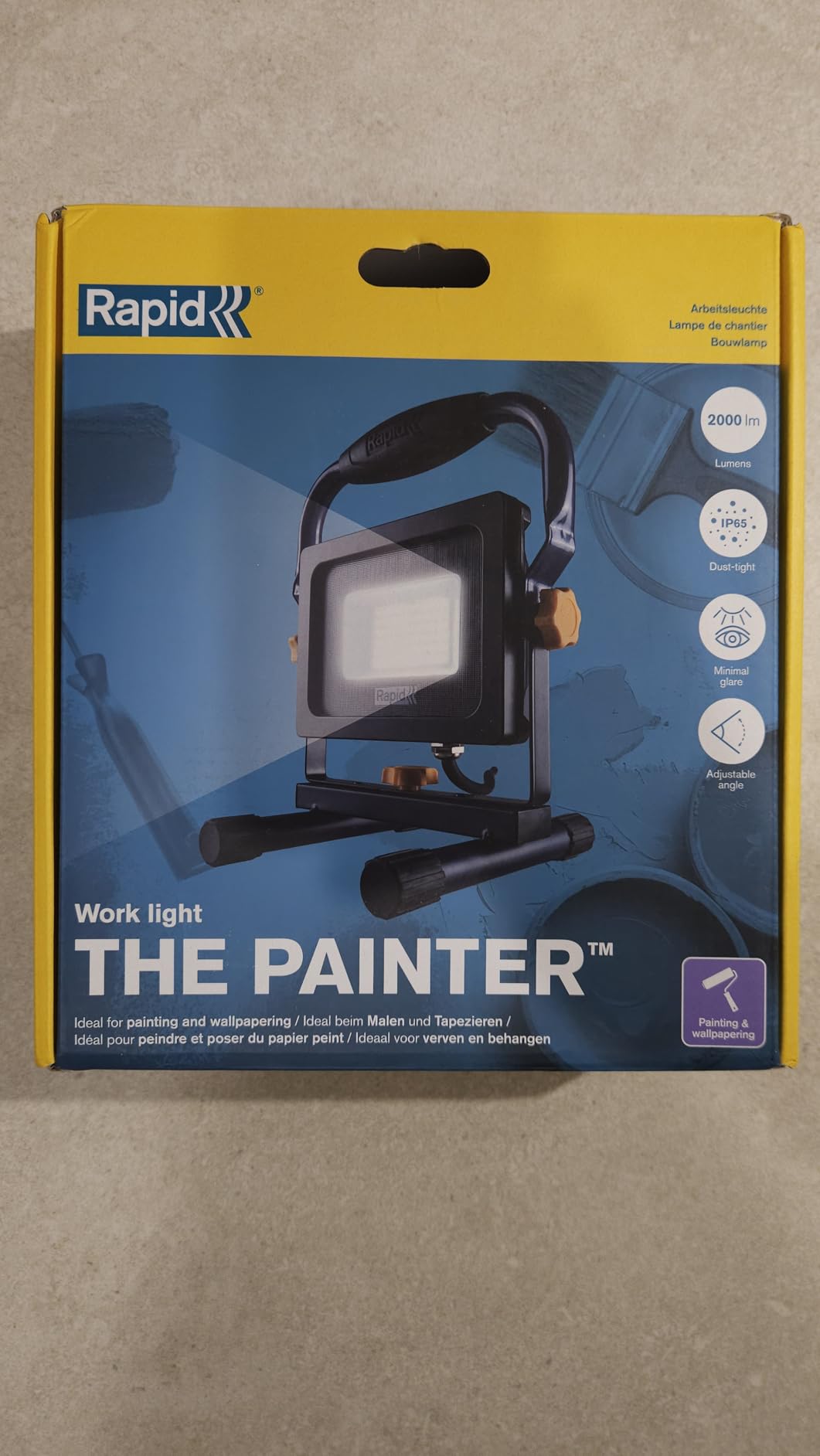 Rapid’os 16 Lampes de Chantier The Painter projecteur LED 2000 lumens IP65