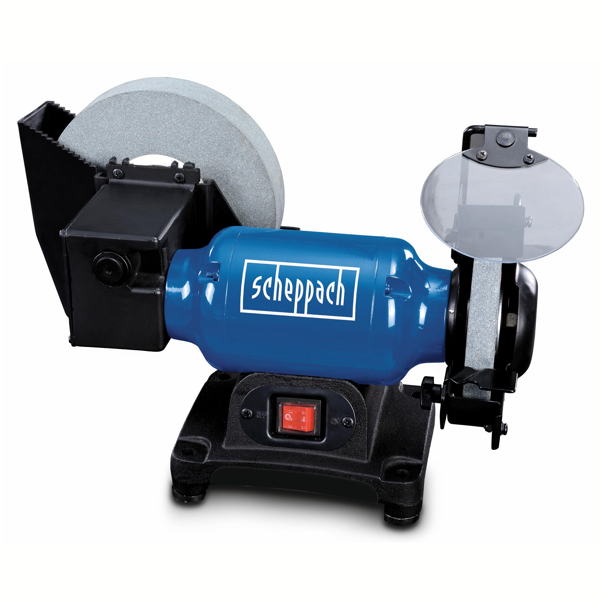 Scheppach BSM Series BG200W touret mixte 250 W à meule à eau