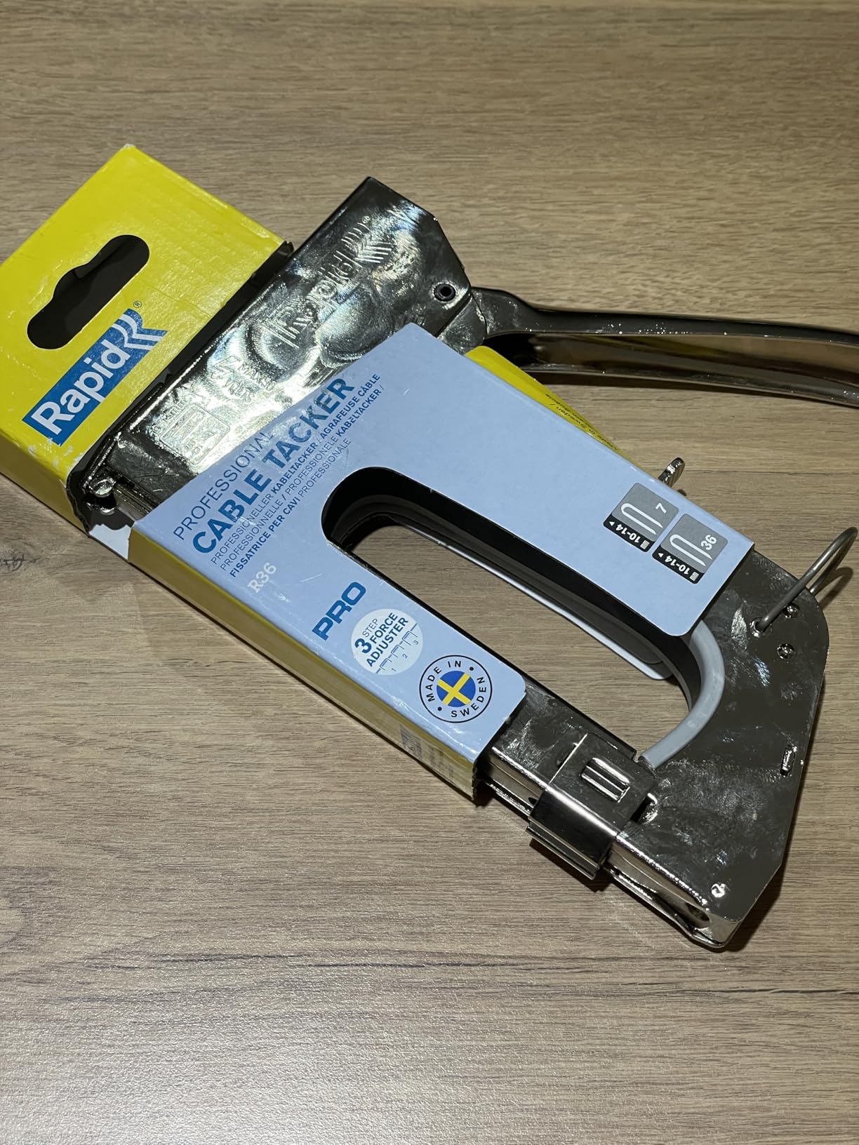 Rapid’os 16 Agrafage R36E agrafeuse câble pour agrafes n°36 et n°7