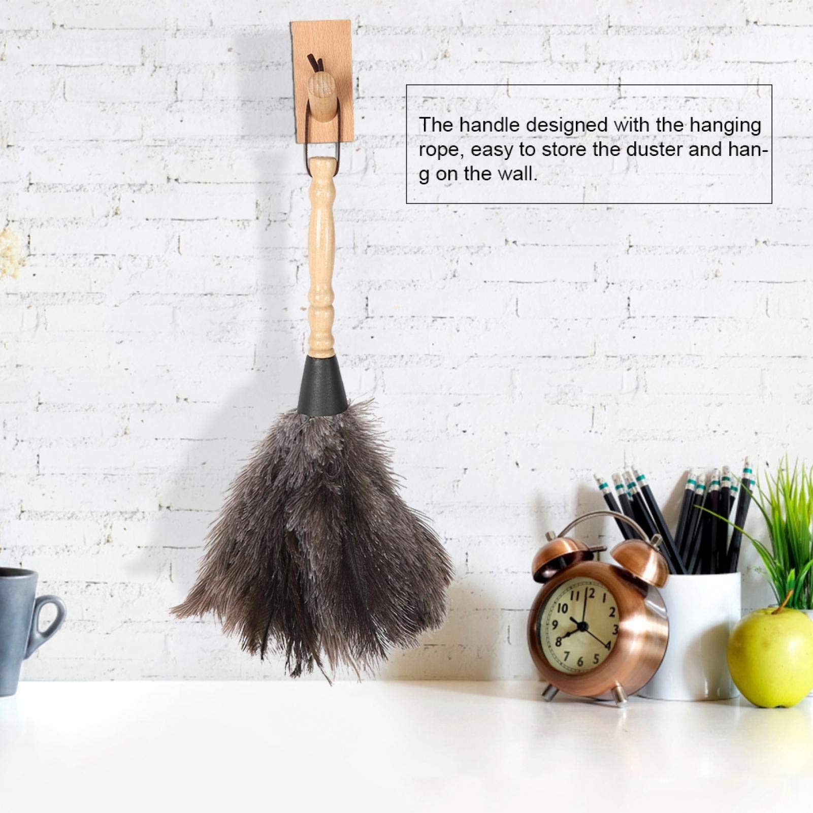 Omabeta Cleaning & Laundry Appliances plumeau en plumes d’autruche réutilisable