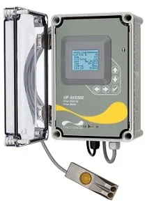 Micronics Ultraflo UF AV5500 débitmètre canal ouvert avec enregistreur