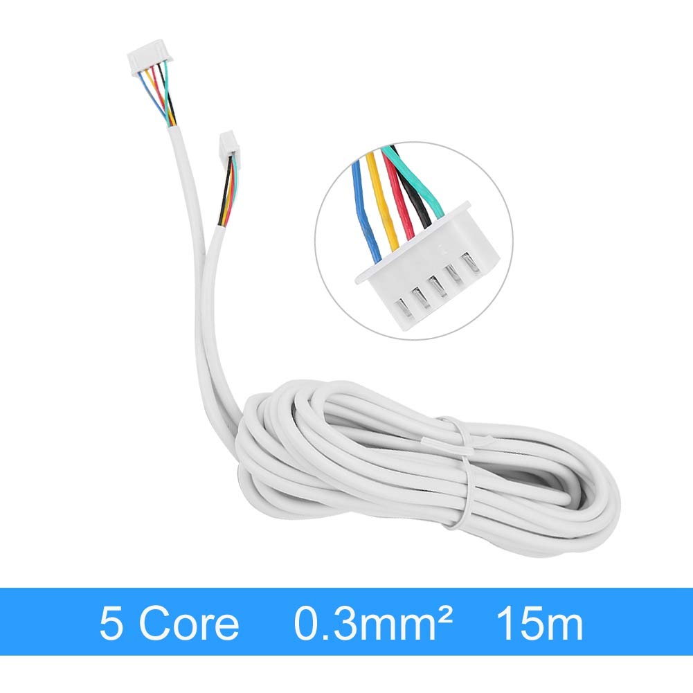 Omabeta Electrical Components & Wiring câble de sonnette 5 fils 15 m cuivre