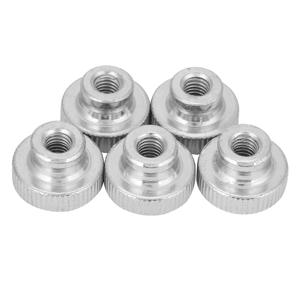 Omabeta Fasteners, Screws & Springs GB806 écrou moleté M6 5 pièces acier